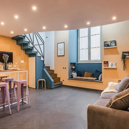 The Rent - Colorful Loft In Trastevere Area روما